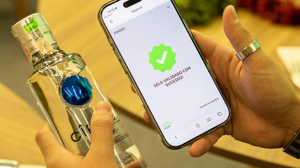 Diageo lança Selo Drink Seguro para verificar integridade de bebidas