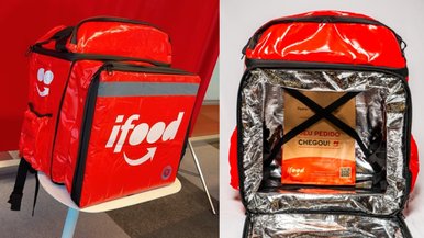 iFood anuncia sua nova mochila para logística para entregas delicadas