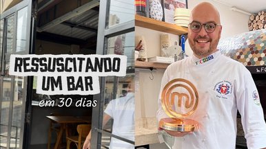 Diego Sacilotto conta como reconstruir um bar em 30 dias