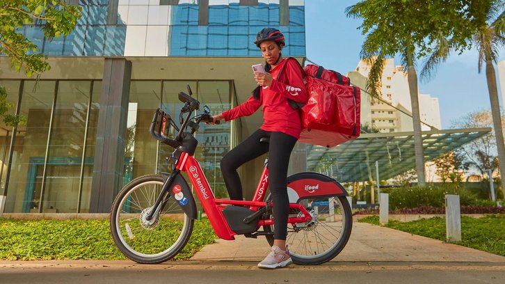 iFood anuncia investimento milionário em bicicletas elétricas