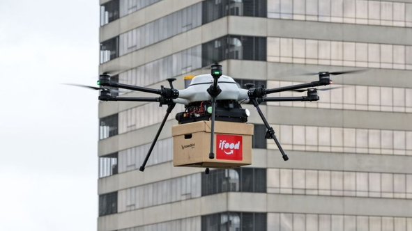 Drones do iFood começam a fazer entregas em São Paulo