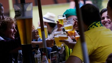 Bares e restaurantes têm de alta no faturamento durante jogos
